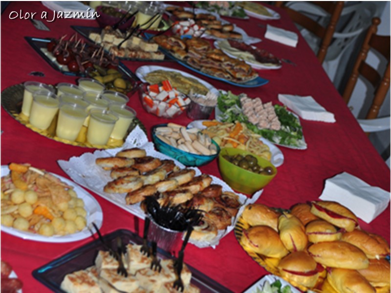 comida de picoteo para fiestas